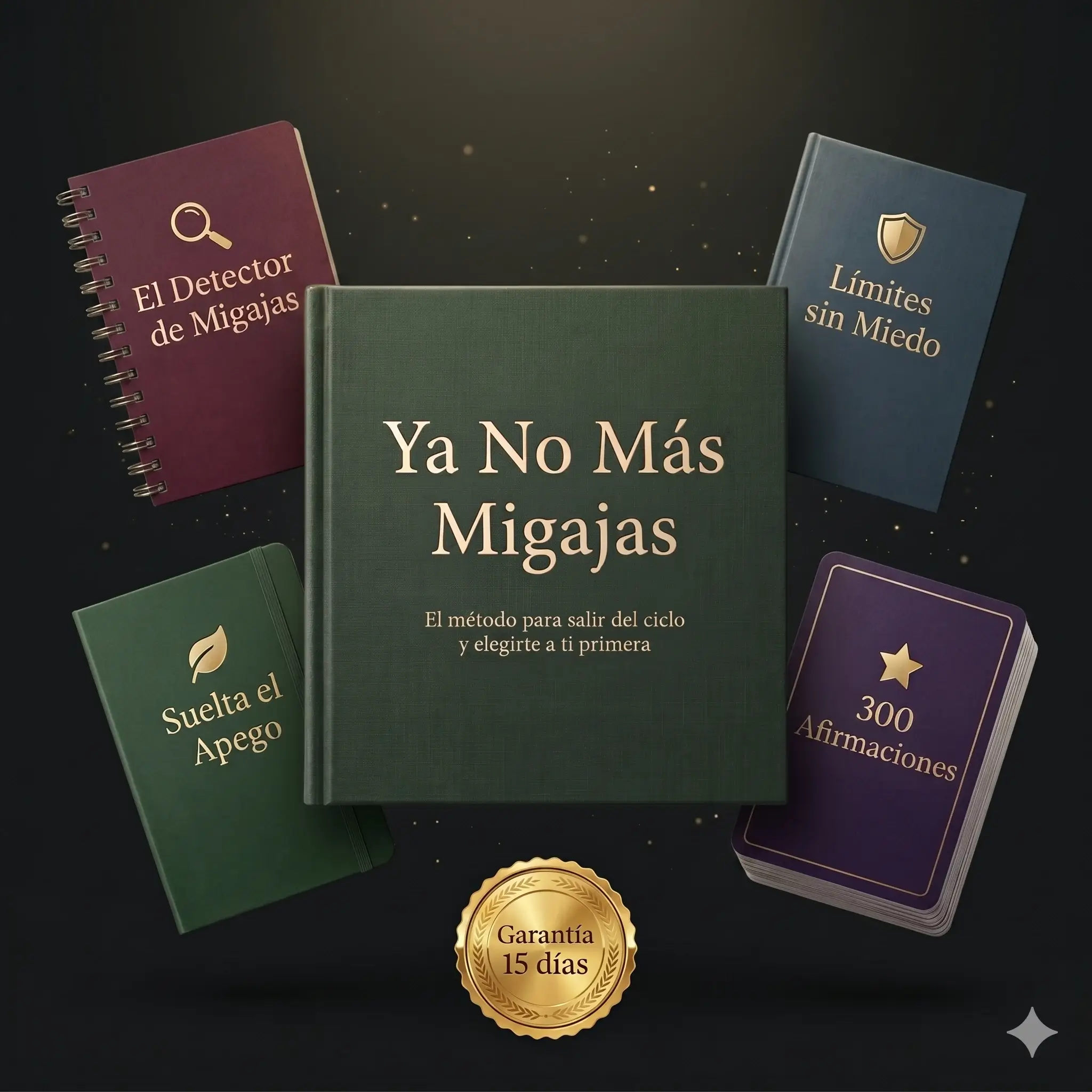 Bundle completo: Ya No Más Migajas + 4 bonos exclusivos